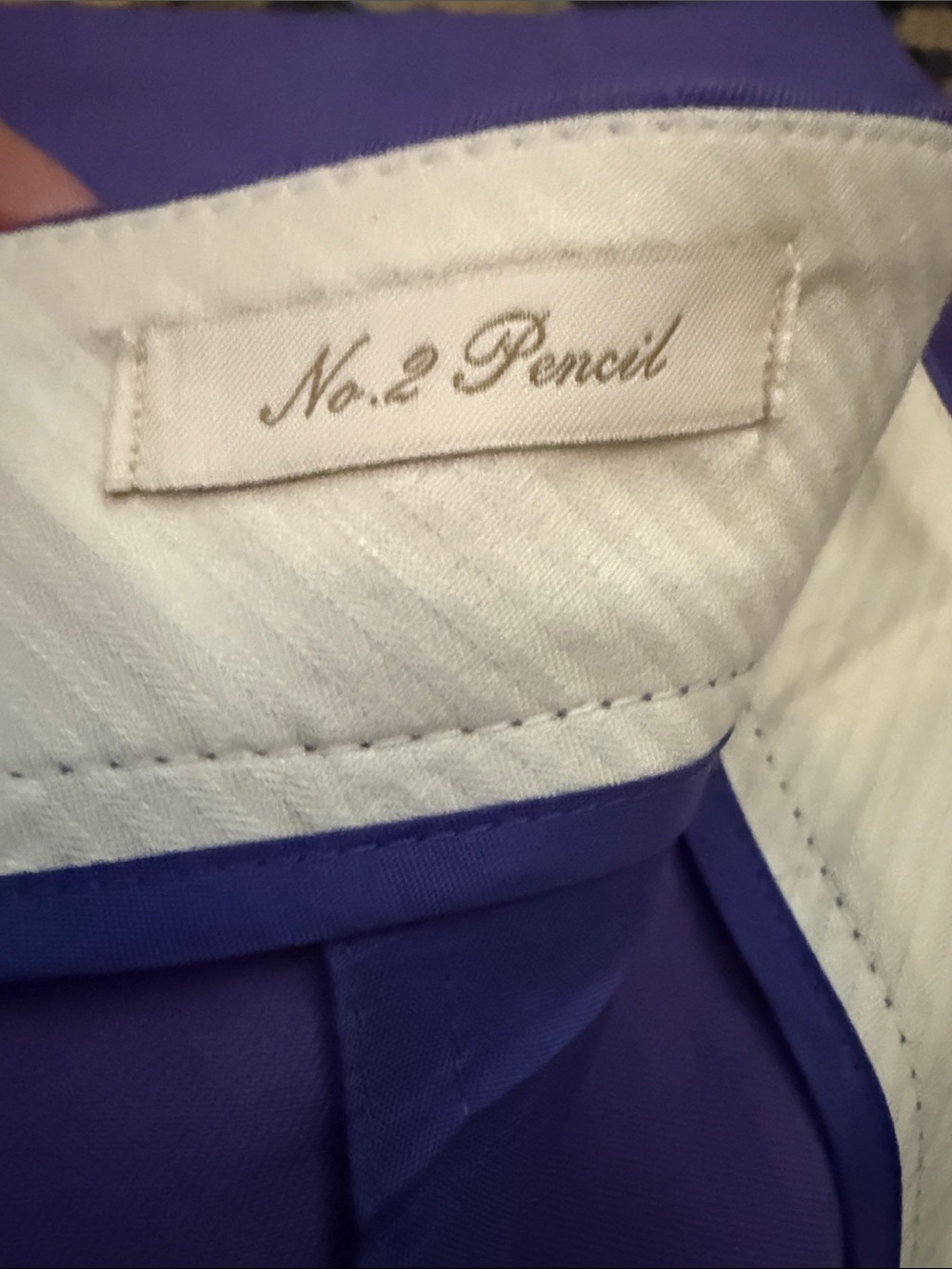 J. Crew Violet Pencil Skirt - Picture 7 of 11